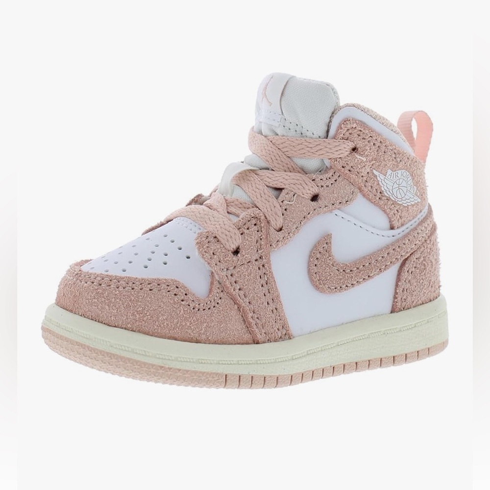 Pink and white baby Jordan’s